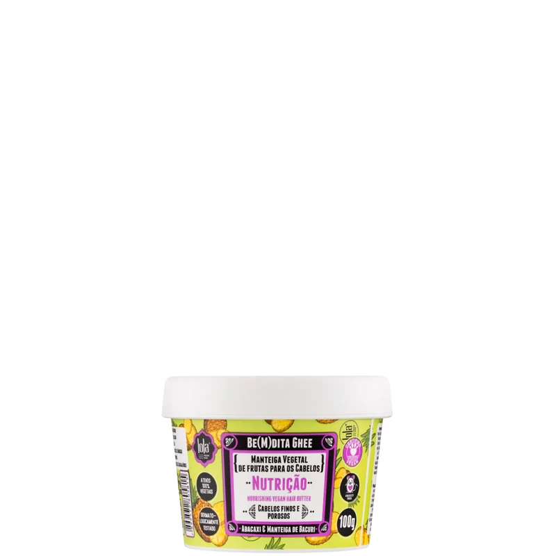 Lola from Rio Be(M)Dita Ghee Maschera Nutriente Abacaxi e Burro de Bacuri 100 GR
