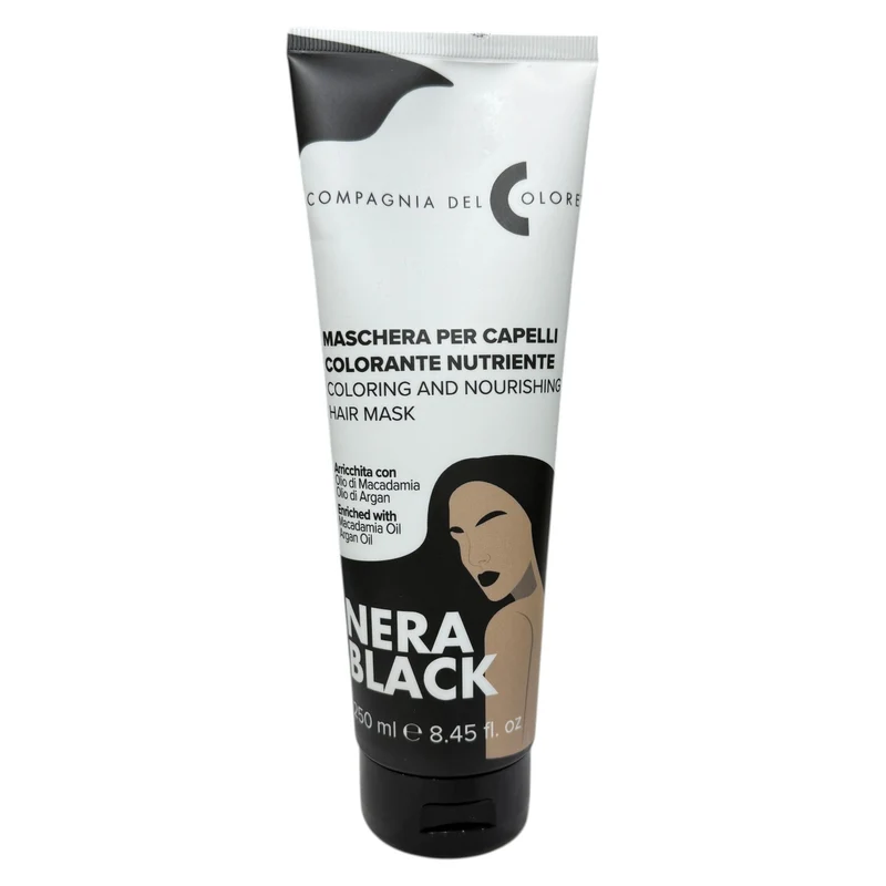 Compagnia Del Colore Maschera Colorante Nutriente - Nera 250ml