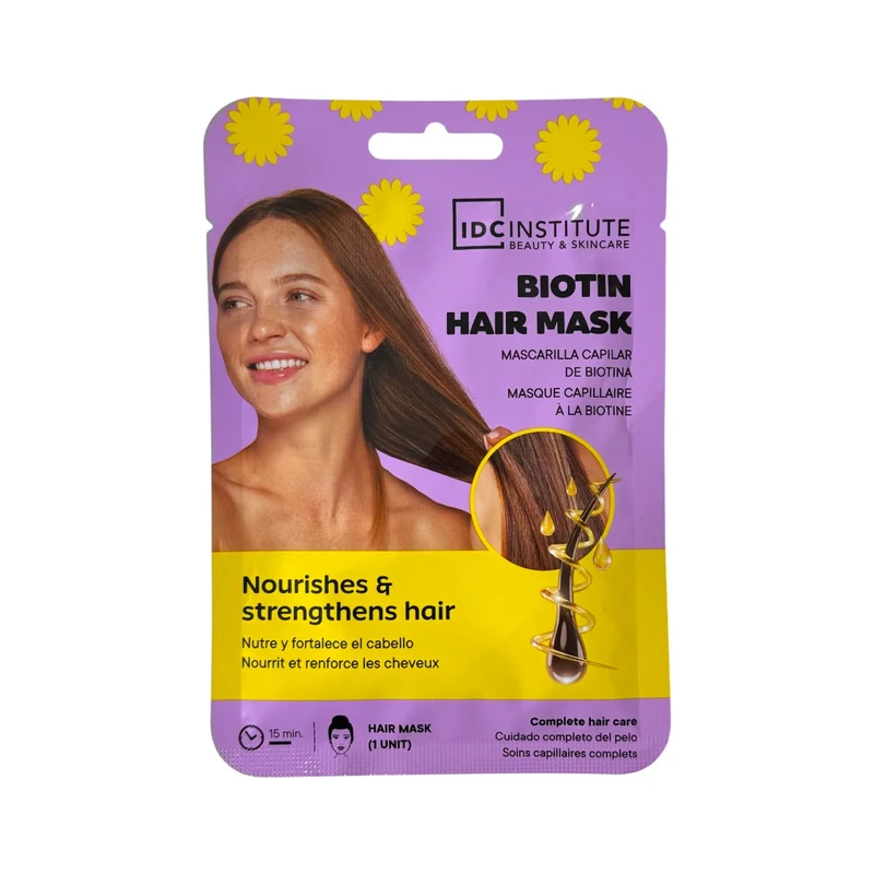 IDC Institute Biotin Hair Mask Monodose Nutriente e Rinforzante 25ml