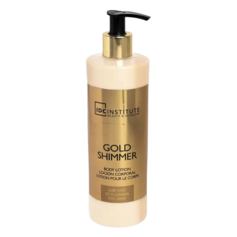 IDC Institute Beauty e Skincare Gold Shimmer Crema Corpo Effetto Illuminante 400ml