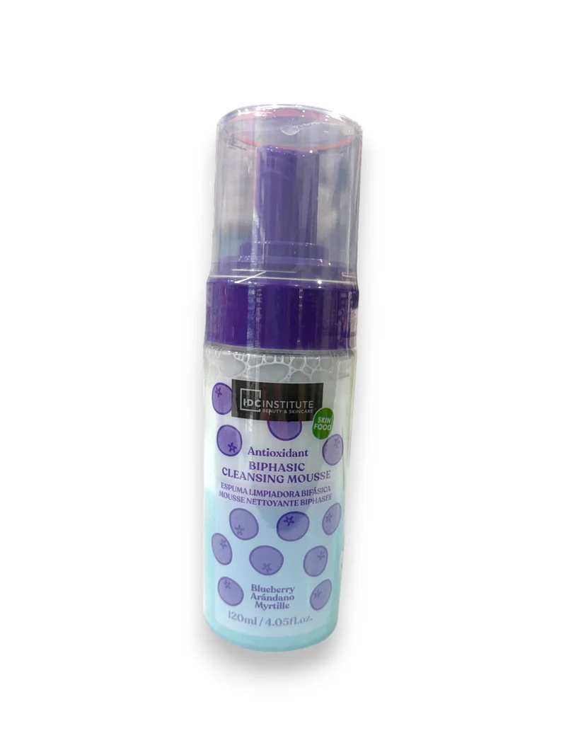 IDC Institute Beauty&Skincare Mousse detergente bifasica al mirtilllo 120ml