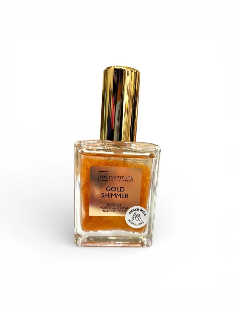 IDC Beauty & Skincare Olio Glitterato Dorato Per Il Corpo 45ml
