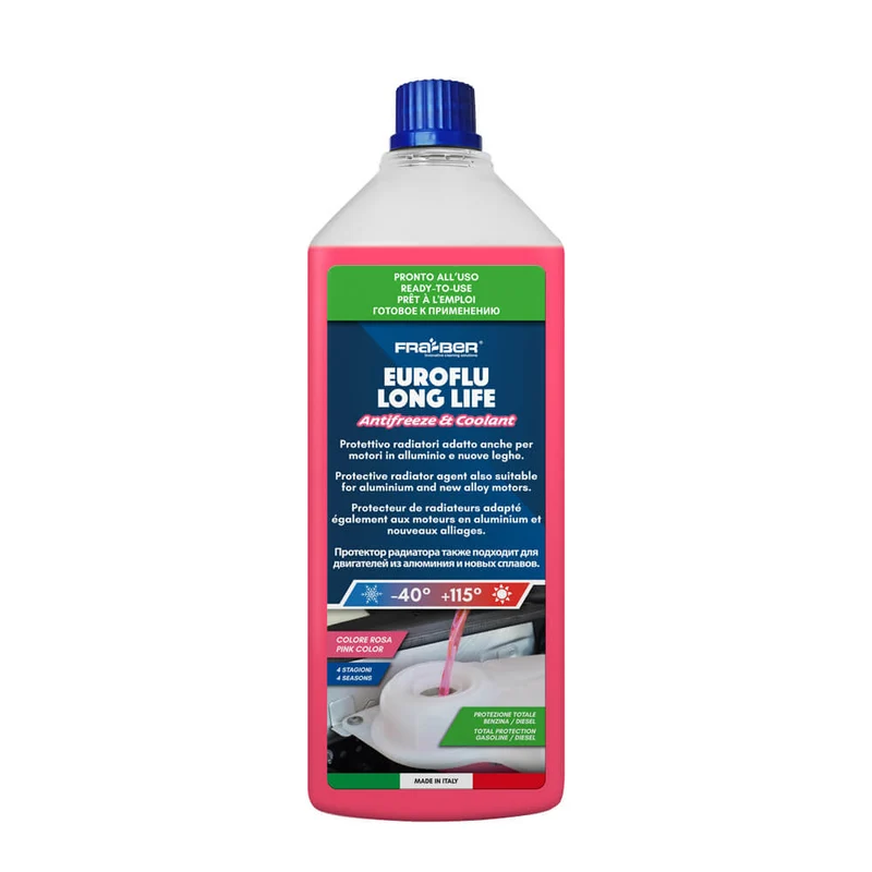Euroflu Long Life -40 Liquido Refrigerante Antigelo Auto