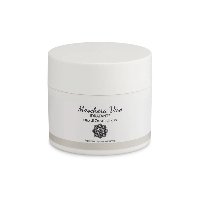 Maschera Viso idratante all’Olio di Crusca di Riso
