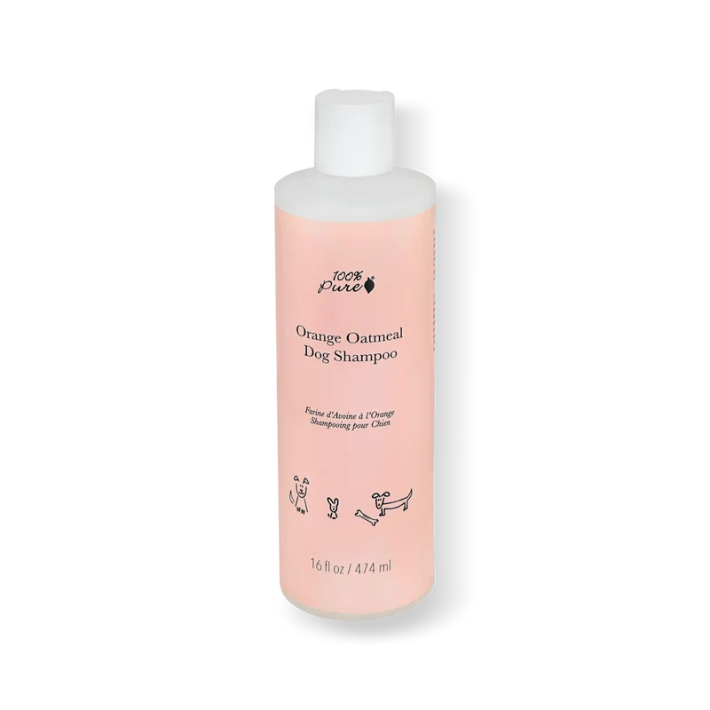 Orange Oatmeal Dog Shampoo
