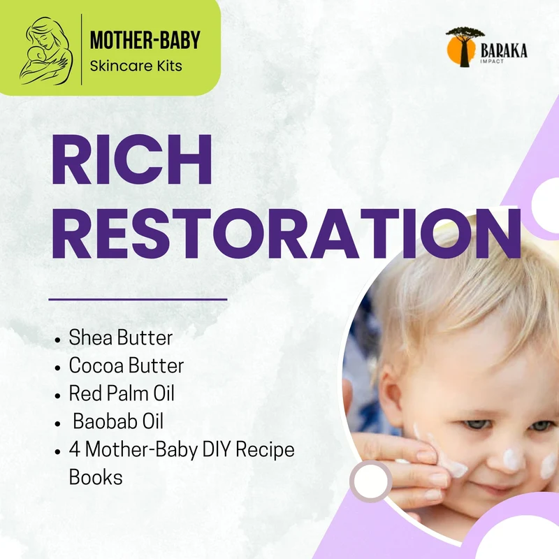 Rich Restoration: Mother-Baby DIY Skincare Bundle