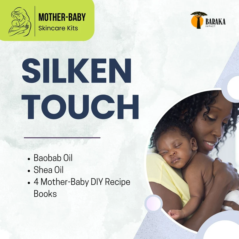 Silken Touch: Mother-Baby DIY Skincare Bundle