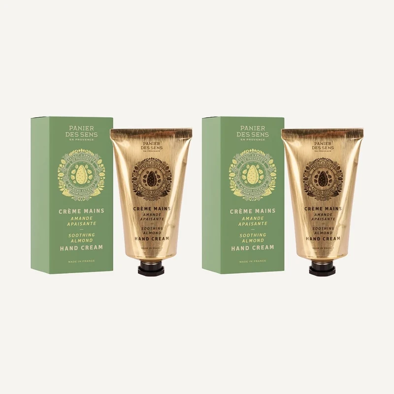 Pack de 2 Crèmes pour les mains - Amande Apaisante 75ml