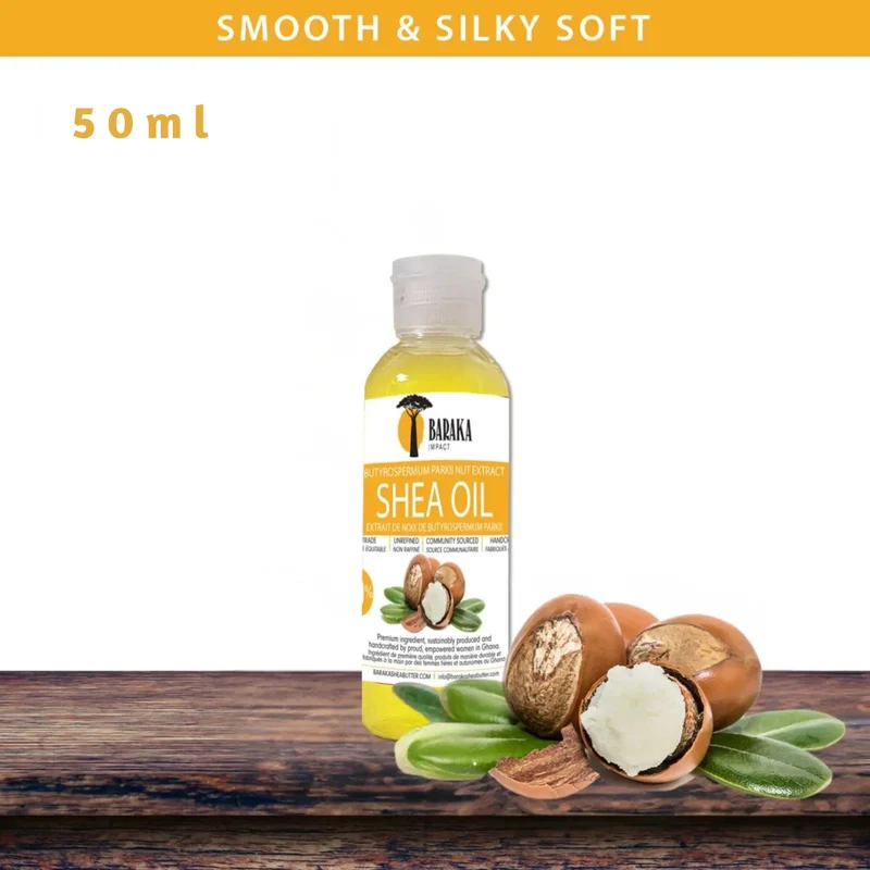 Shea Oil — Pure, Lightweight & Handcrafted from Ghana