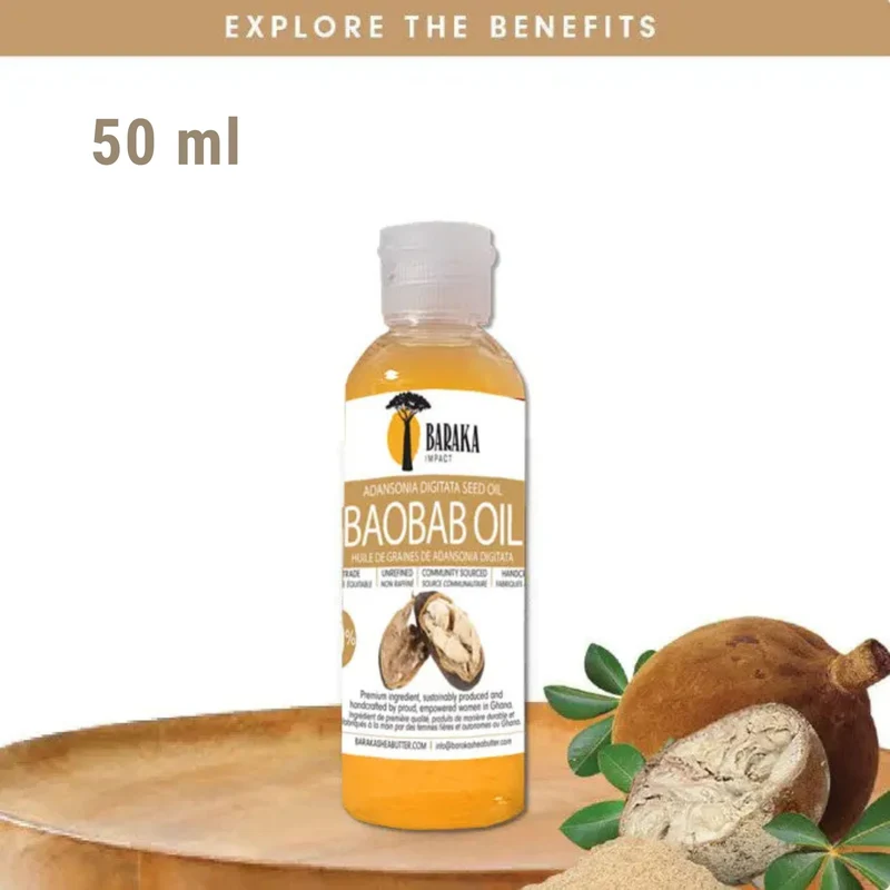 Baobab Oil — Pure, Handmade & Fair Trade from Ghana