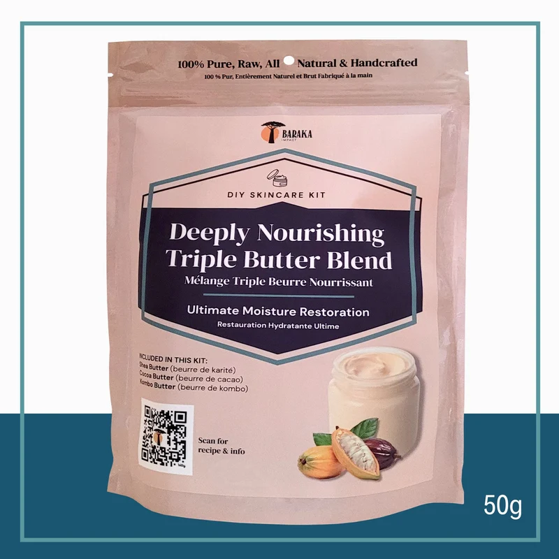 Deeply Nourishing Triple Butter Blend: DIY Recipe Kit
