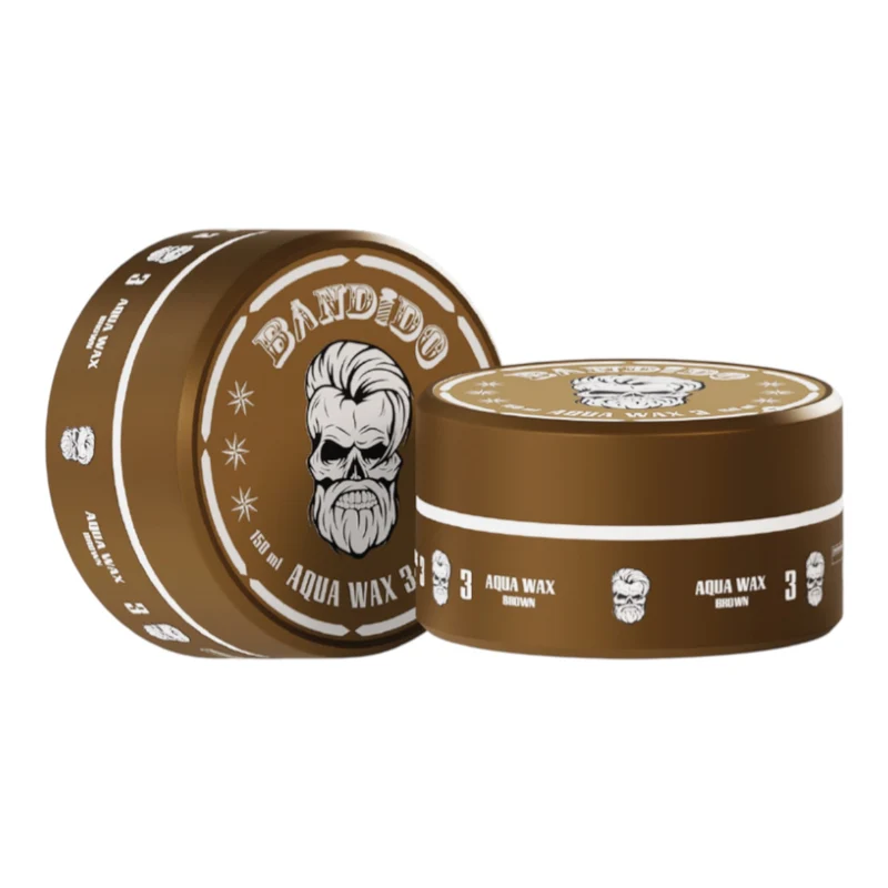 Bandido Cera Modellante Aqua Wax - 3 Maximum Hold Brown 150ml