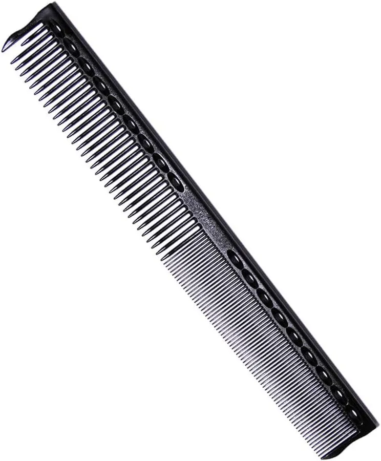 Y.S Park Pettine Da Taglio Fine Nero 22mm