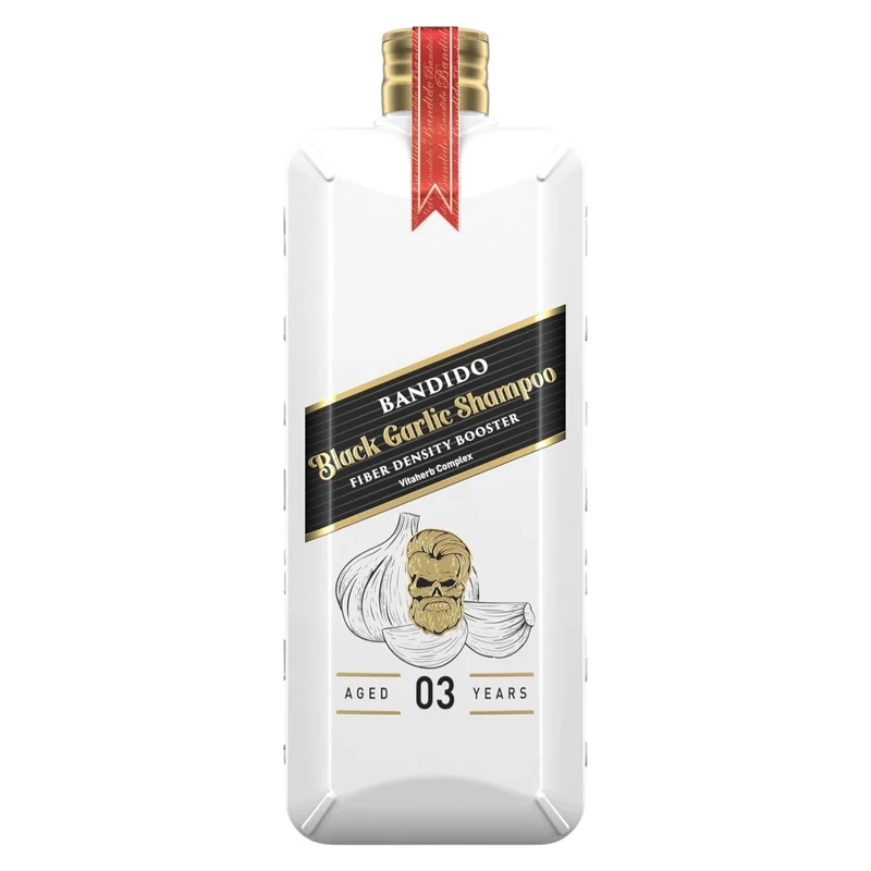 Bandido Shampoo Black Garlic - Booster Della Fibra Capillare 350ml