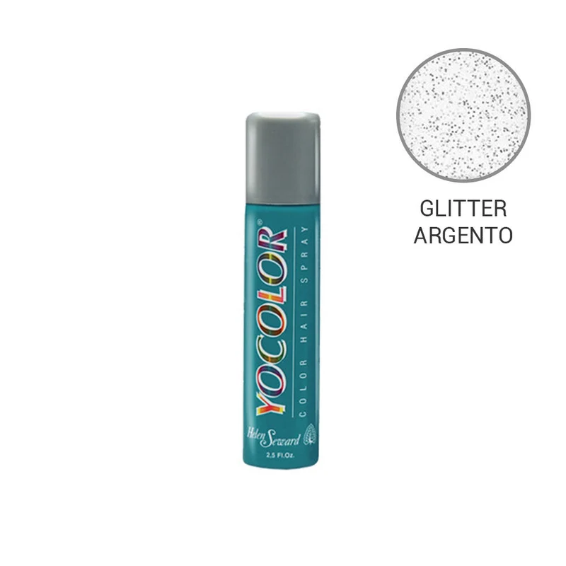 YoColor Lacca Colorata Spray 75ml - Glitter Argento