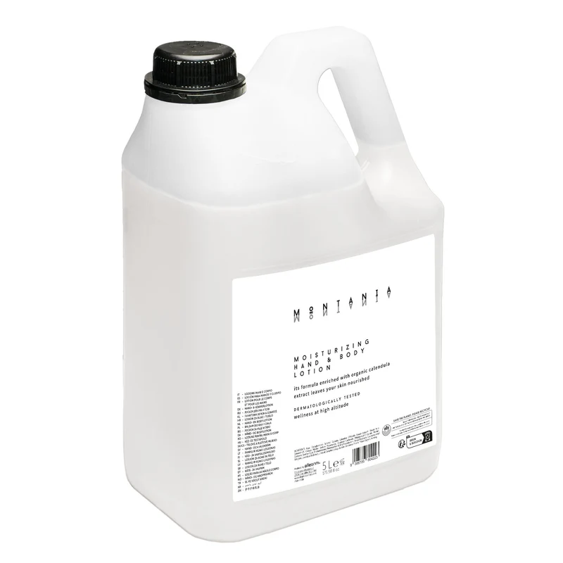 Crema corpo, tanica 5 L per dispenser - Montania