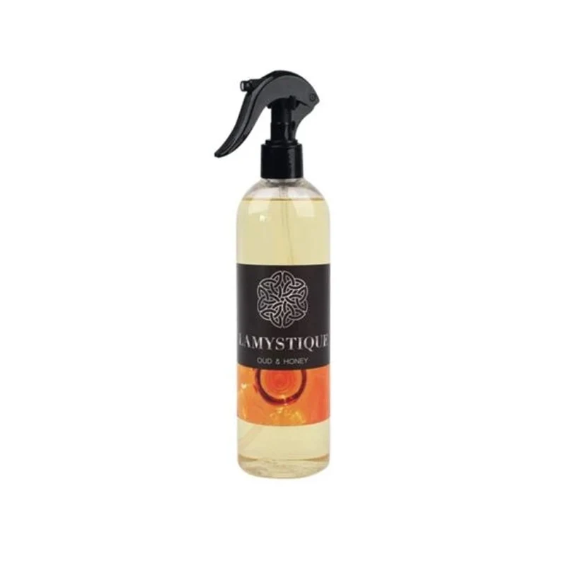 Profumatore Spray per Ambiente e Tessuti, Oud & Miele 500 Ml - LaMystique