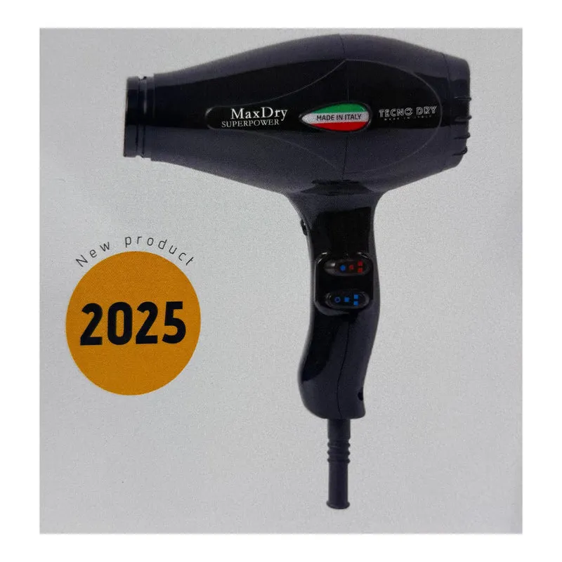 Tecno Dry Made in Italy MaxDry Super Power - Powerful AC Motor