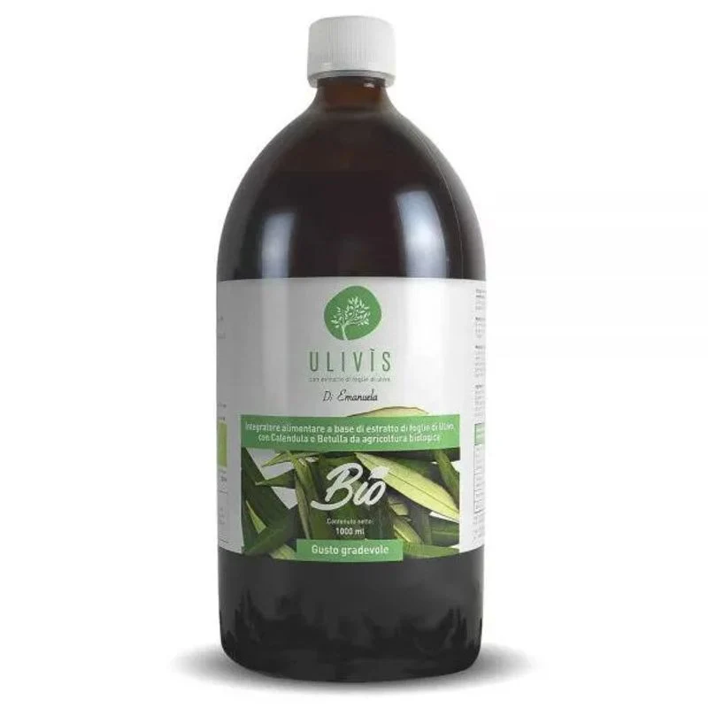 Ulivis Estratto A Base Di Foglie Di Ulivo Bio 1 Litro