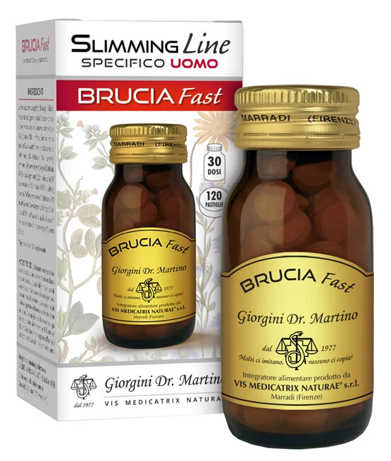 Dr Giorgini Slimming Line Specifico Uomo Brucia Fast 120 Pastiglie