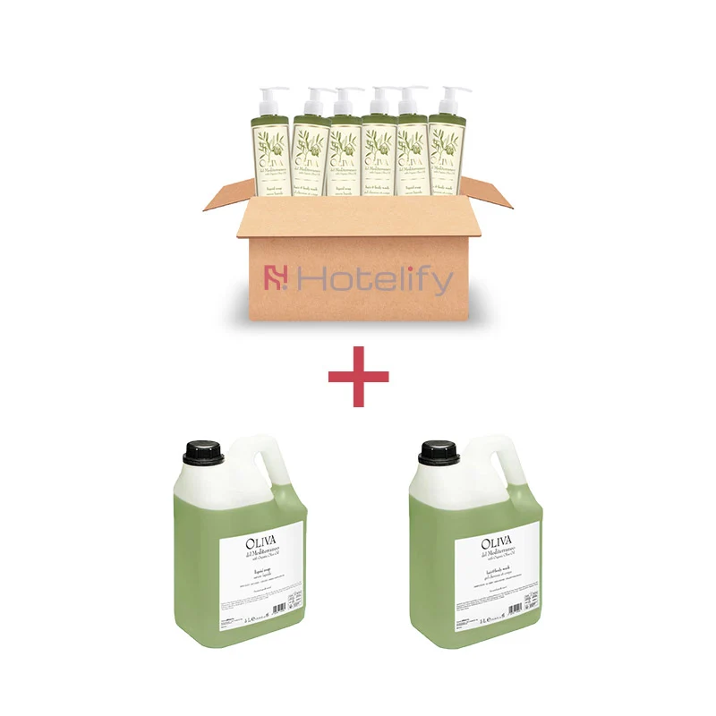 Kit Oliva del Mediterraneo dispenser con ricarica