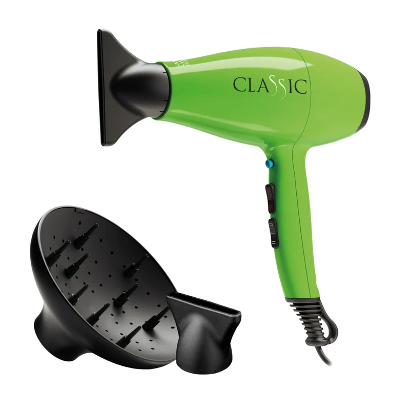 Ga.Ma Salon Exclusive Phon Cermic Classic 2200 Watt Motore AC - Verde Chiaro