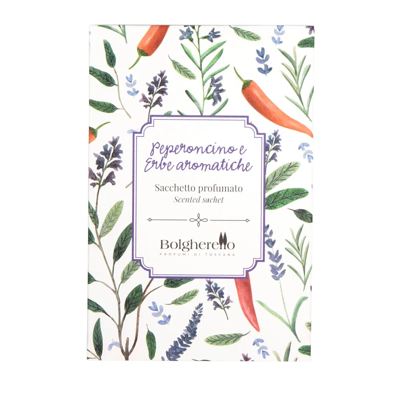 Sacchetto Profumato peperoncino e erbe aromatiche