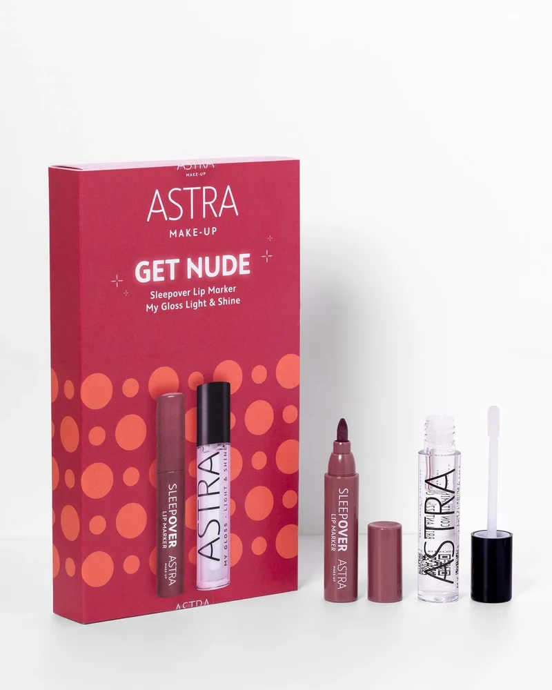 Astra Get Nude - Sleepover Lip Marker & My Gloss Light&Shine