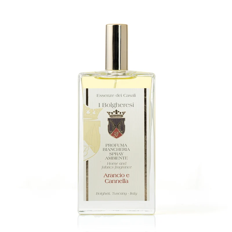 Profuma biancheria spray ambiente Arancio e Cannella