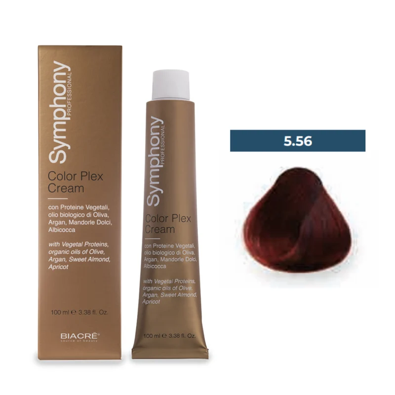 Biacrè Simphony Color Plex 5.56 Mogano Rosso 100ml