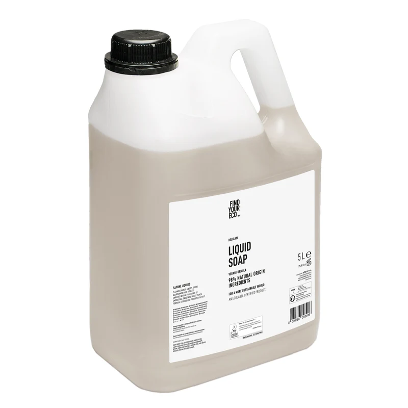 Sapone Liquido, tanica 5 L per dispenser - Find Your Eco