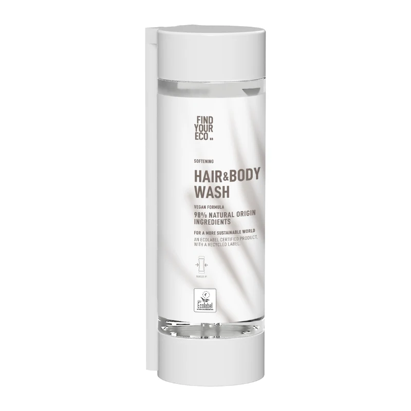 Dispenser ricaricabile bagnodoccia e shampoo, 320 ml - Find Your Eco