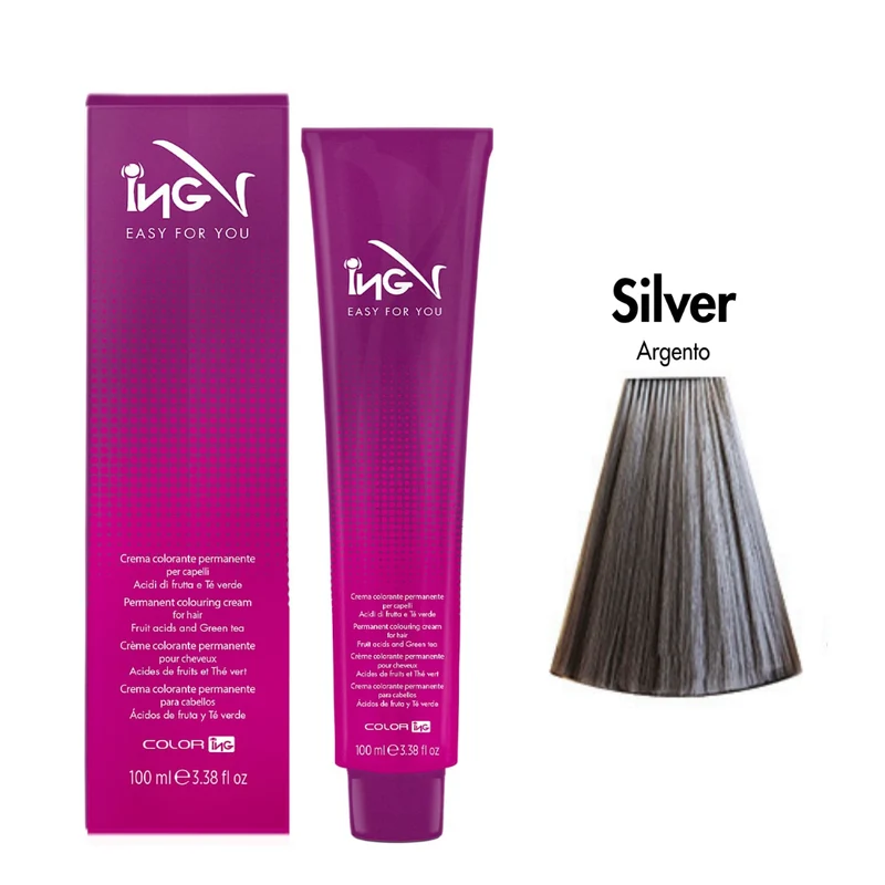 Ing Easy For You Crema Colorante Permanente Argento 100ml