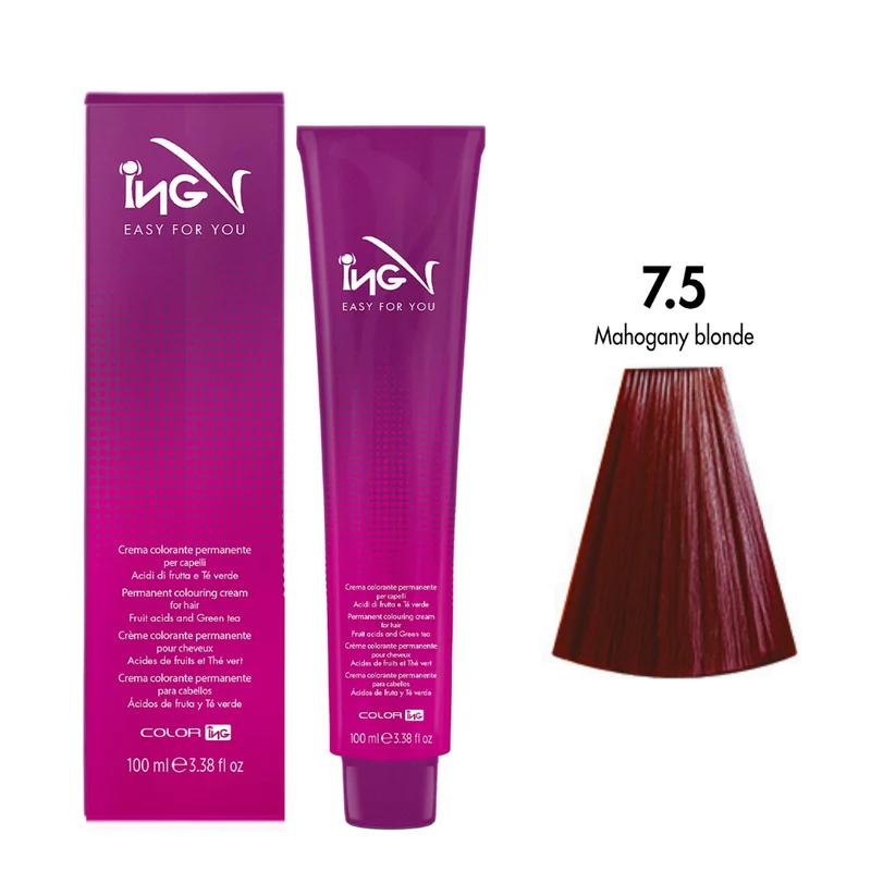 Ing Easy For You Crema Colorante Permanente 7.5 Biondo Mogano 100ml