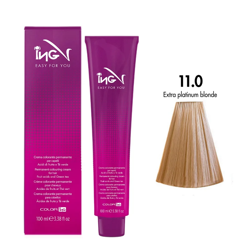 Ing Easy For You Crema Colorante Permanente 11.0 Biondo Platino Extra 100ml
