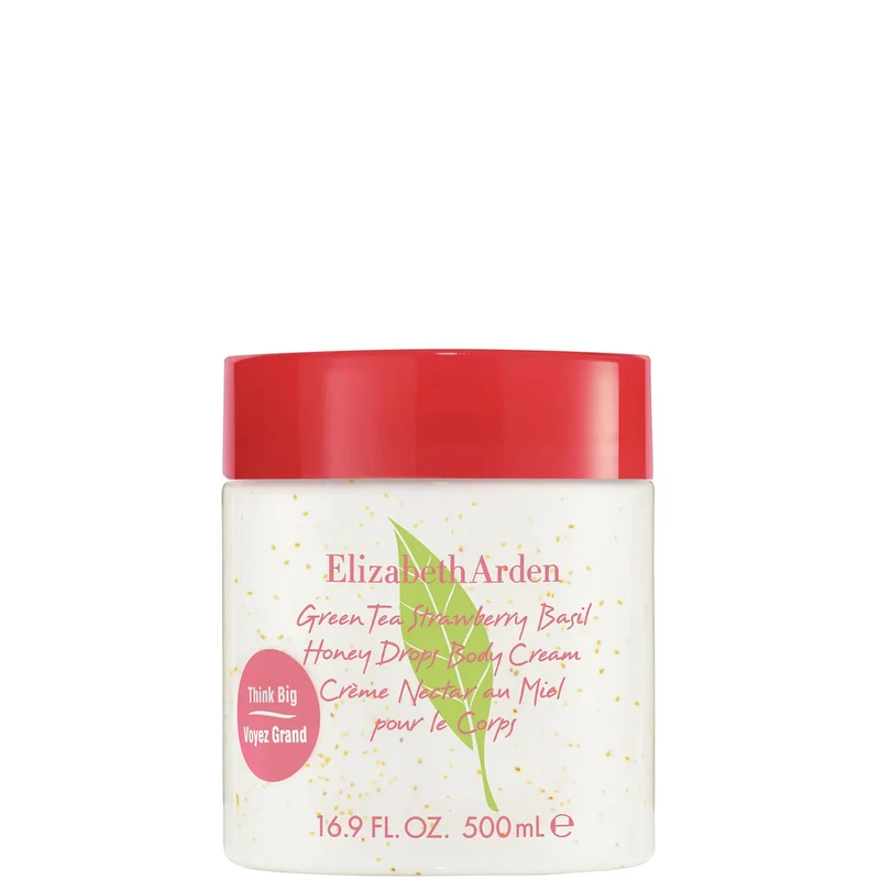 Green Tea Strawberry Basil Honey Drops Body Cream