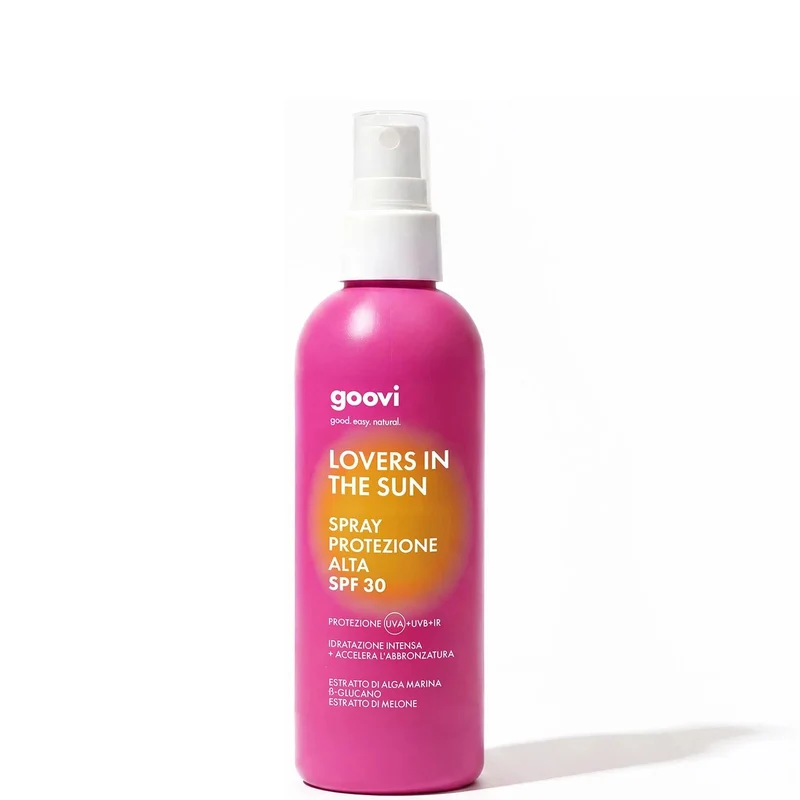 Goovi Latte Solare Spray Corpo - Protezione SPF30 Lovers in the Sun