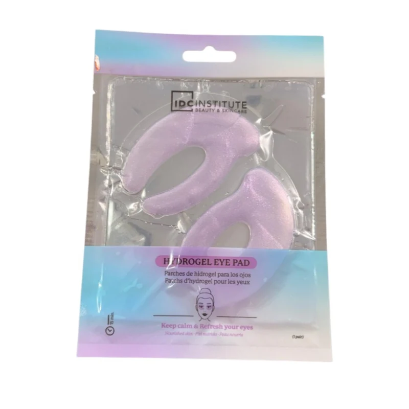 IDC Institute Beauty e Skincare Hydrogel Eye Pad Purple Calmante e Rinfrescante