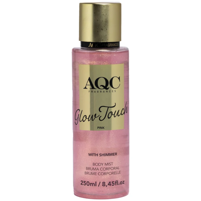 AQC Fragrances Acqua Profumata Corpo Glow Touch Pink Shimmer 250ml