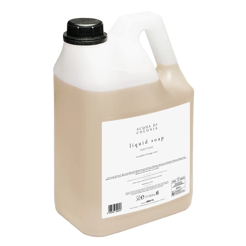 Sapone Liquido, tanica 5 L per dispenser - Acqua di Colonia