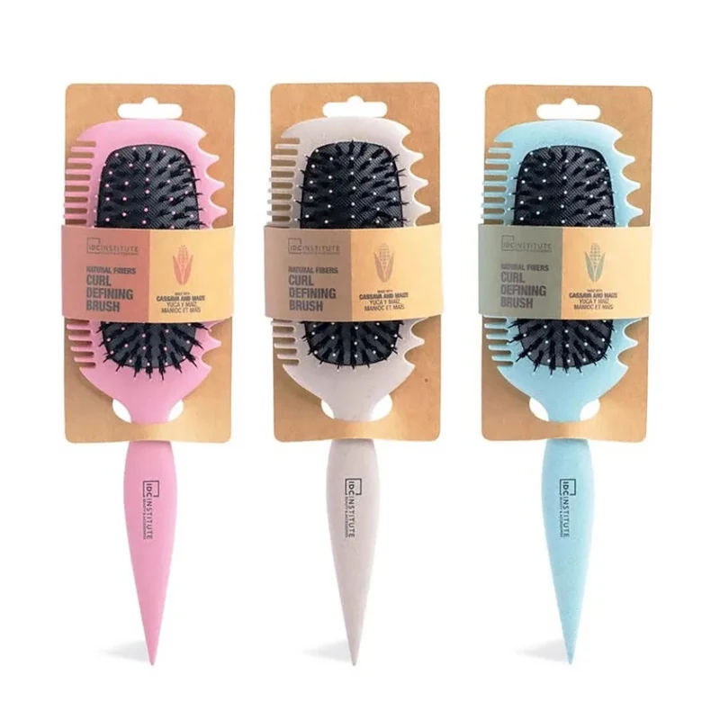 IDC Institute Beauty e Accessories Spazzola Definizione Ricci Setole Naturali