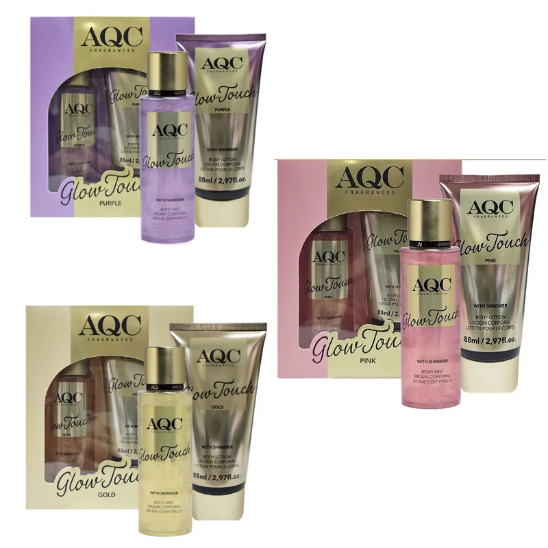 AQC Fragrances Glow Touch Pink/Gold o Purple 88ml