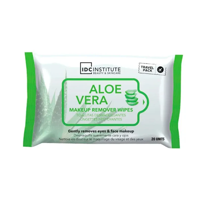 IDC Institute Beauty e Skincare Salviette Struccanti Viso e Occhi Aloe Vera