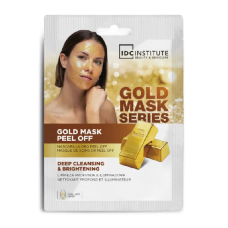 IDC Institute Beauty e Skincare Gold Mask Peel Off Detergente Profondo e Illuminante