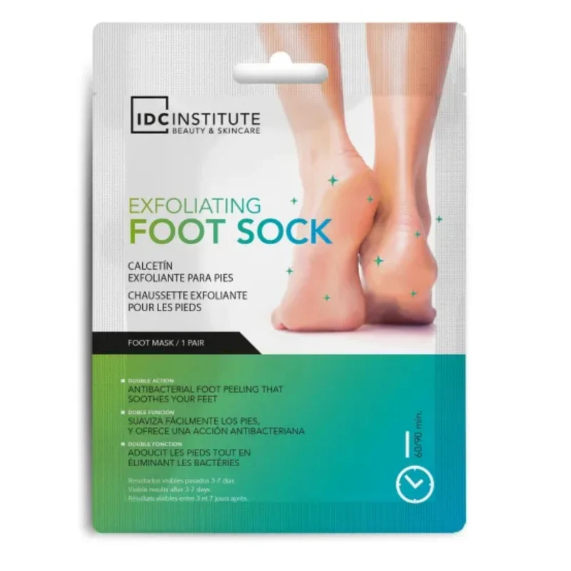 IDC Institute Beauty e Skincare Exfoliating Foot Sock - Calzino Esfoliante Per Piedi