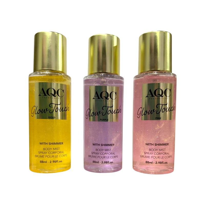AQC Fragrances Glow Touch With Shimmer 88ml Disponibile in tre fragranze