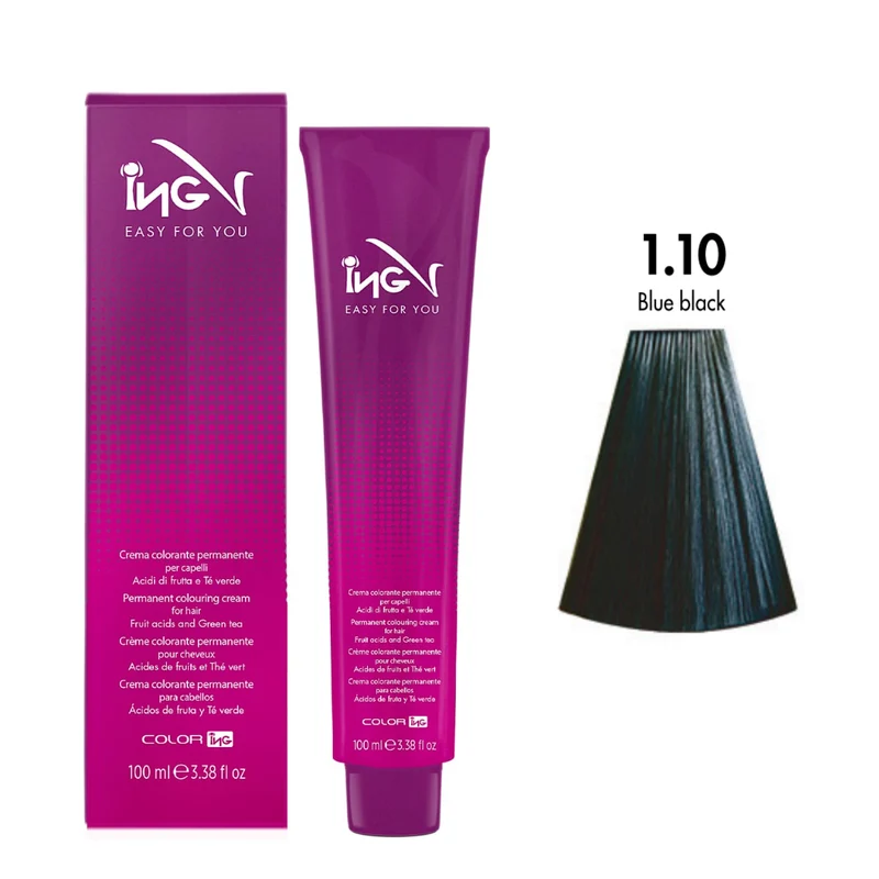 Ing Easy For You Crema Colorante Permanente 1.10 Nero Blu 100ml