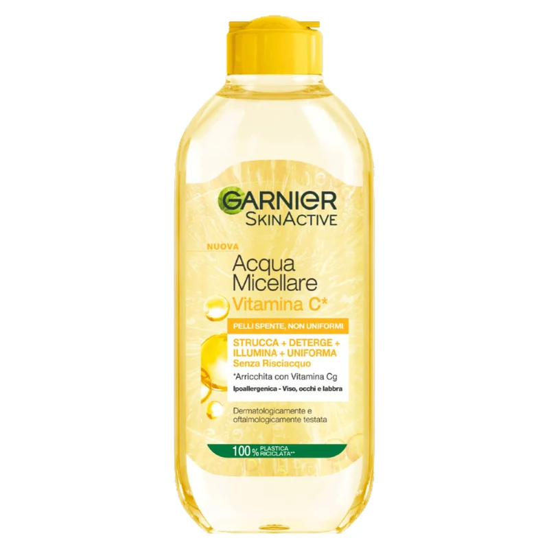 Garnier Skin Active Acqua Micellare Vitamina C - Pelli Spente Non Uniformi 400ml
