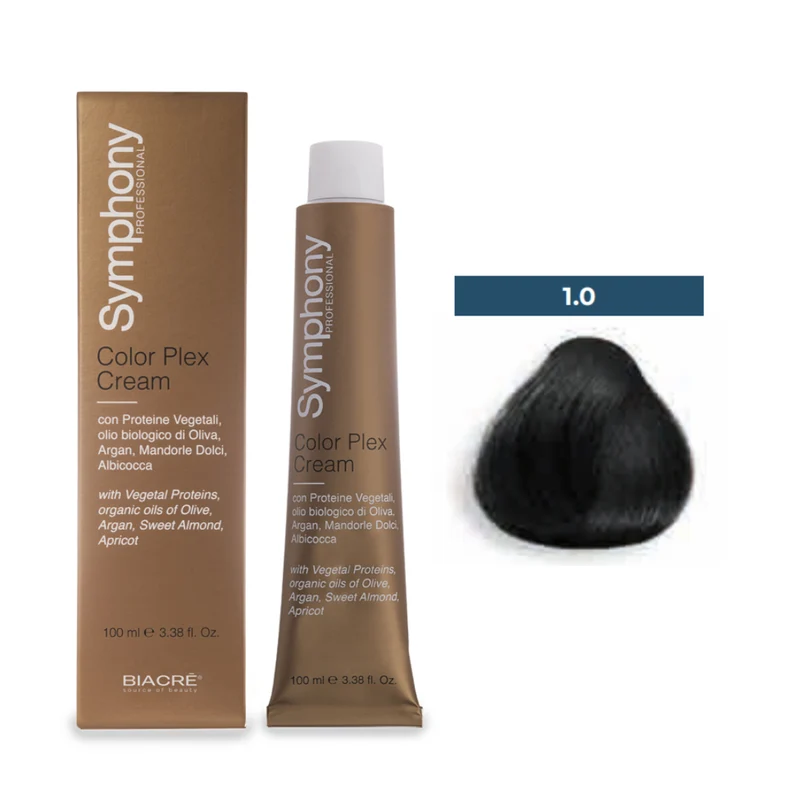 Biacrè Simphony Color Plex Cream 1.0 Nero 100ml