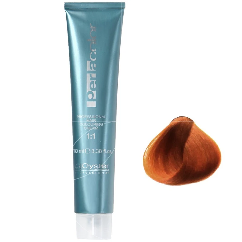 Oyster Cosmetics Perla Color 8/4 Biondo Chiaro Ramato 100ml